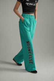 Side Leg Logo Jogger Pants