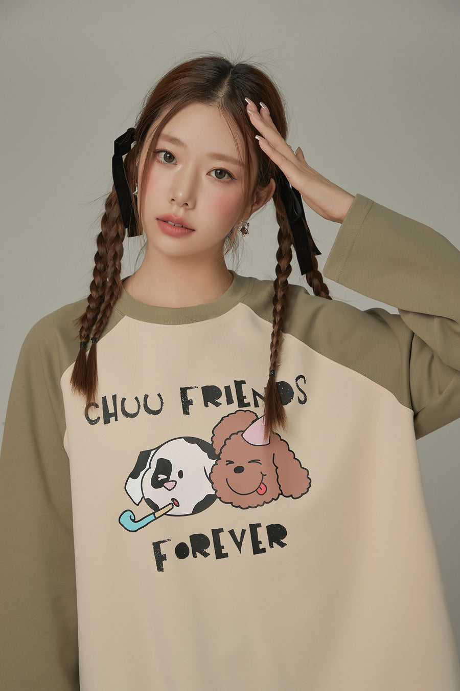 CHUU Puppy Color Scheme T-Shirt