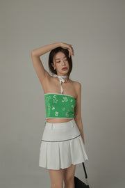 Chuu Colored Printed Tube Top