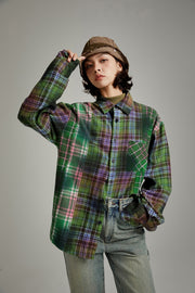 Printed Check Shirt