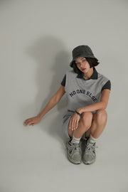 Noe Logo Cropped Sleeveless Sweatshirt