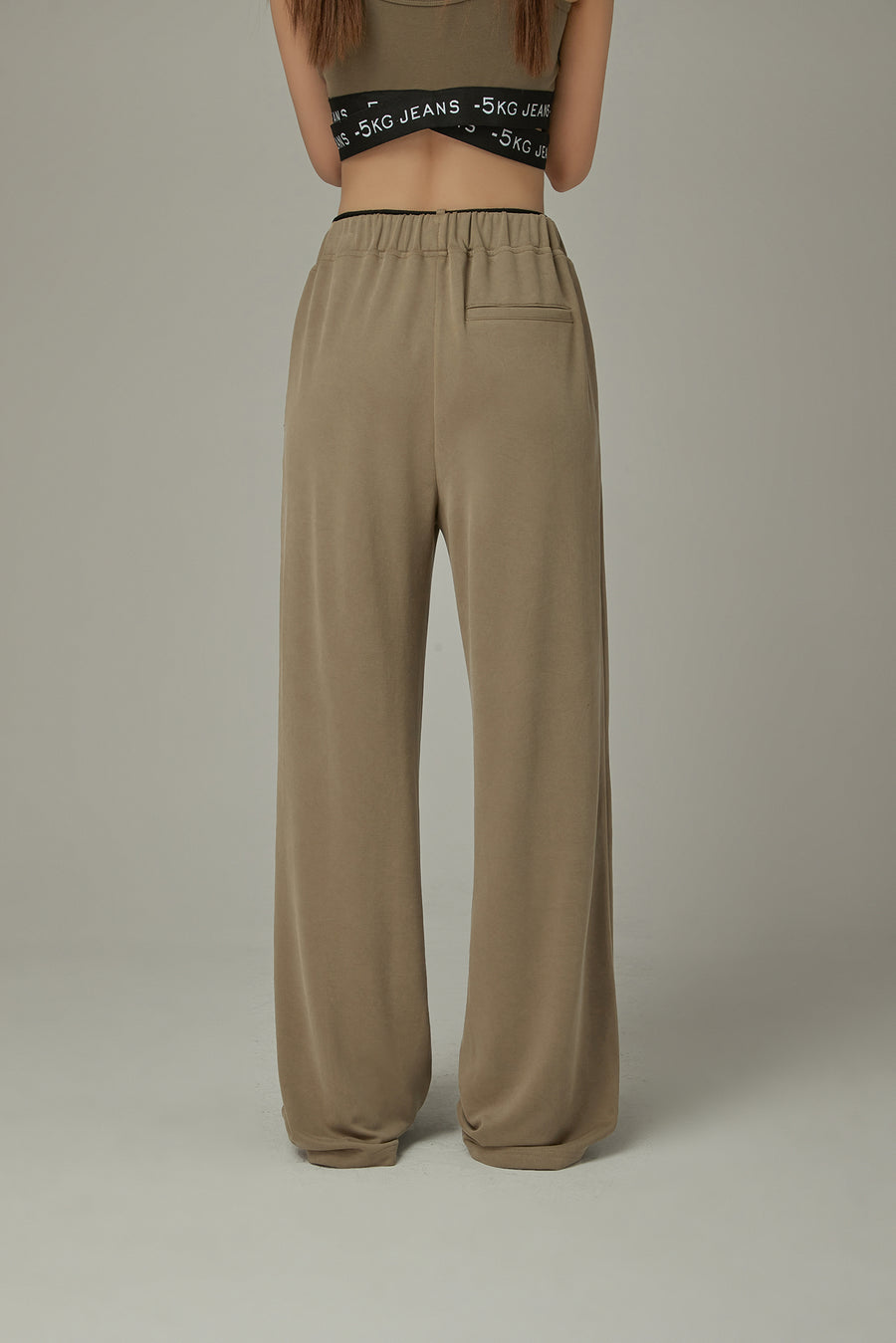 CHUU Elastic Waist Color Pants