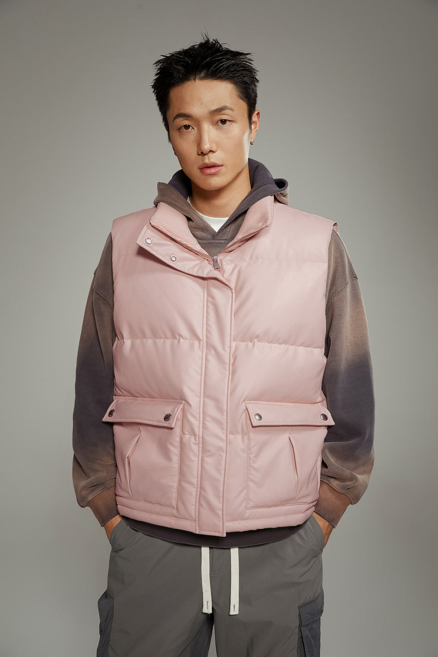 CHUU Oversized Padded Vest