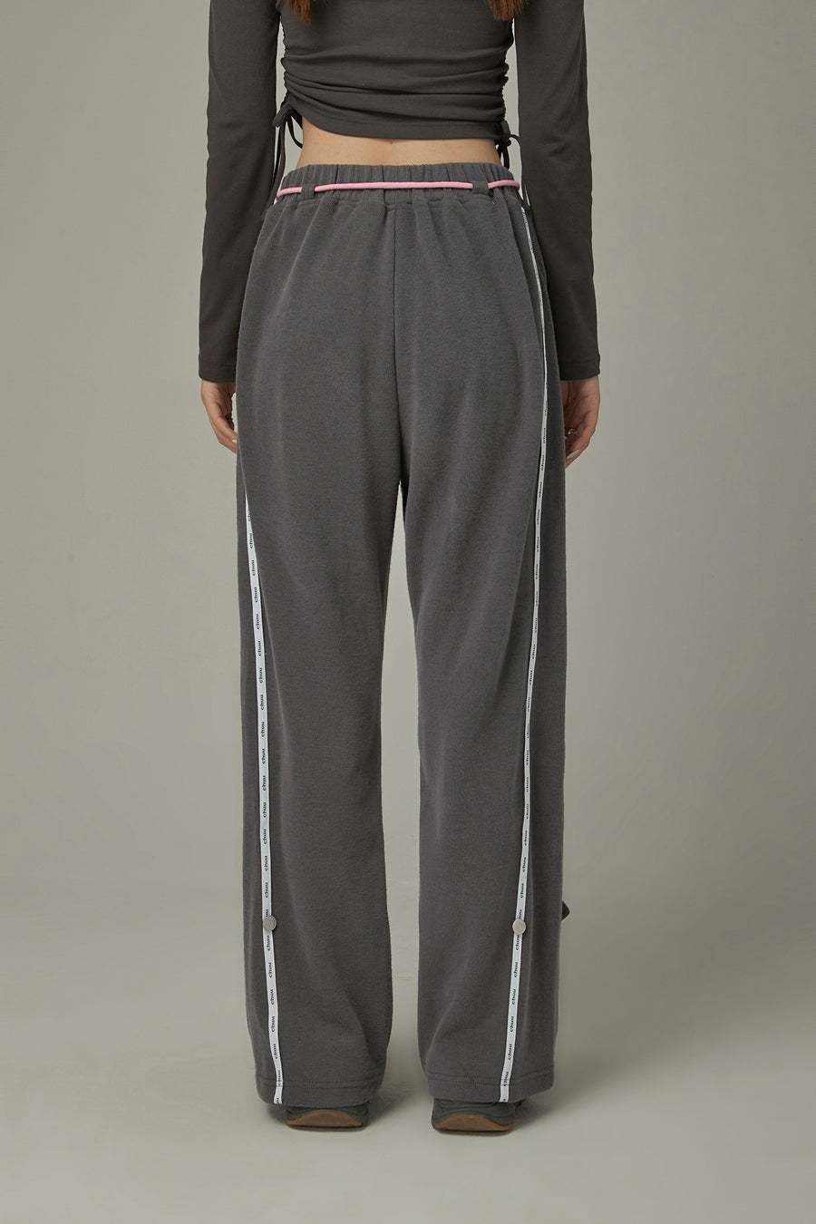 CHUU String Wide Sporty Pants