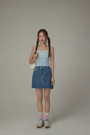 Size Doesnt Matter Colorblocked Sleeveless Top