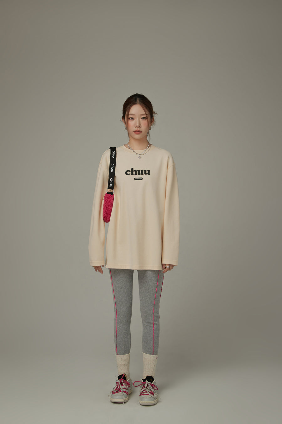 CHUU Basic Boxy Color T-Shirt