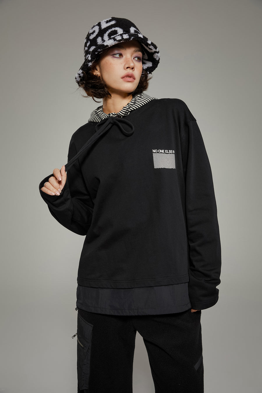 CHUU Basic Logo Boxy T-Shirt