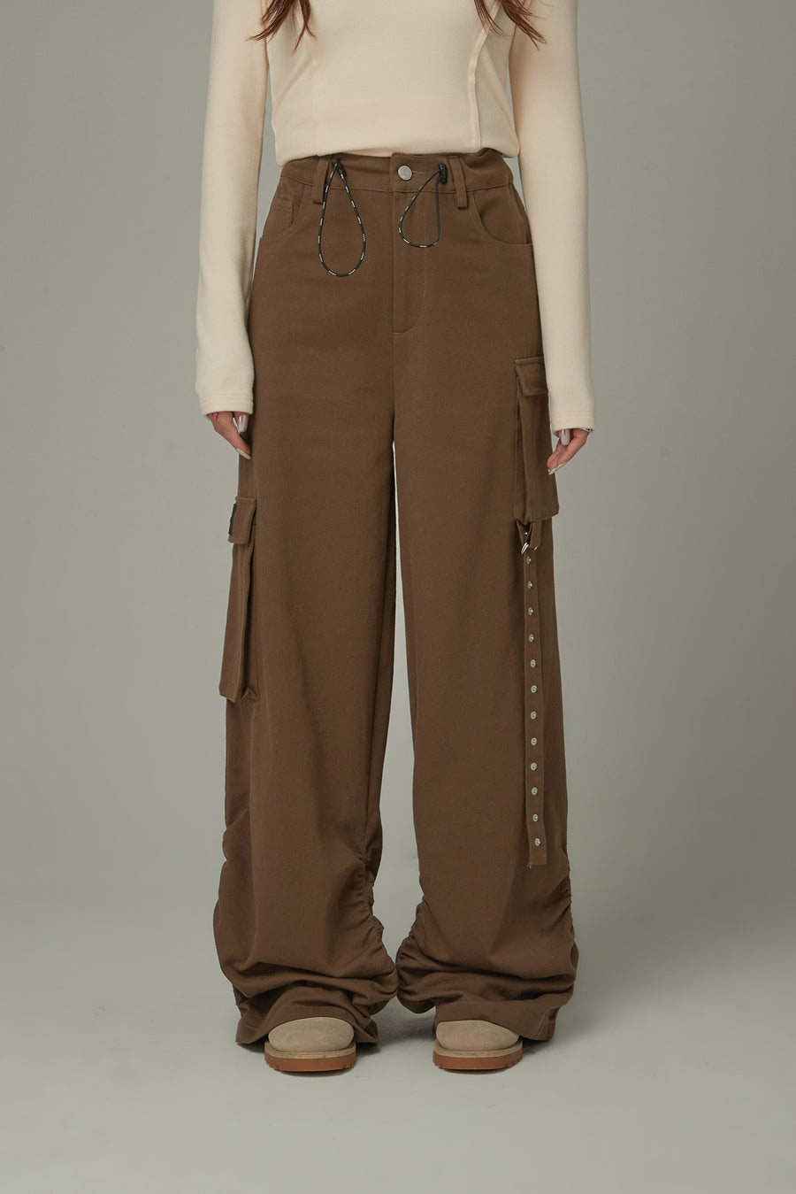 CHUU Pocket Straight Pants