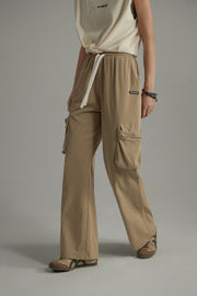 Cargo String Wide Casual Pants