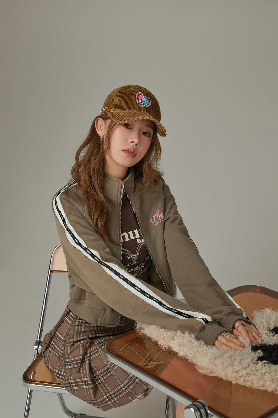 CHUU Corduroy Ball Cap