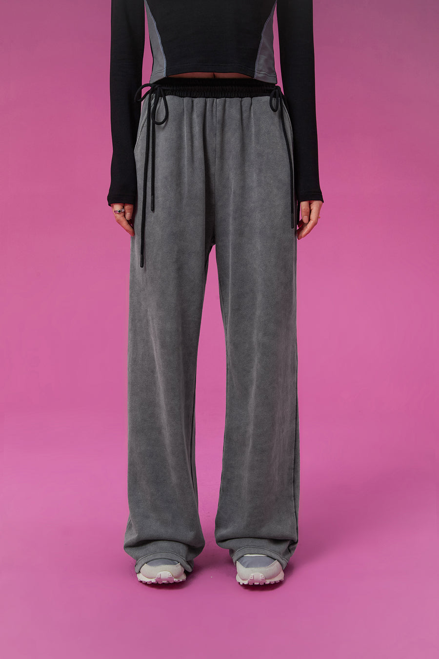 CHUU String Casual Pants