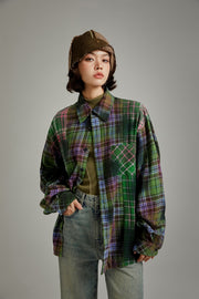 Printed Check Shirt