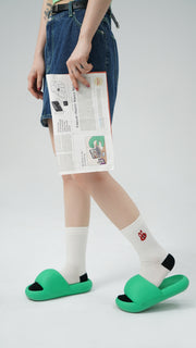 Rabbit Logo High Socks