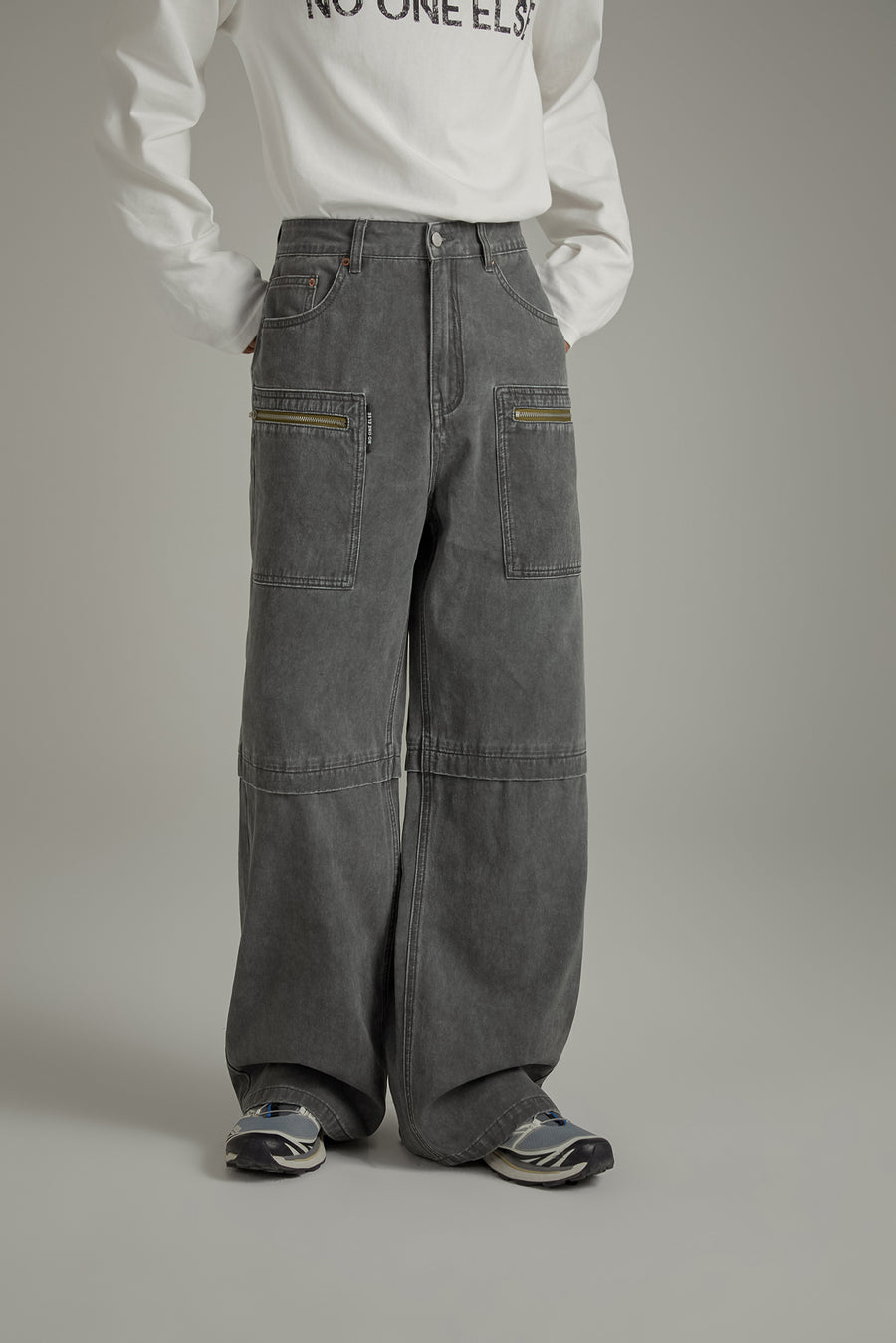 CHUU Basic Pocket Wide Pants