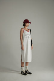 Noe Sleeveless Long T-Shirt Dress