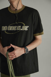 Noe Center Logo Color Loose Fit T-Shirt