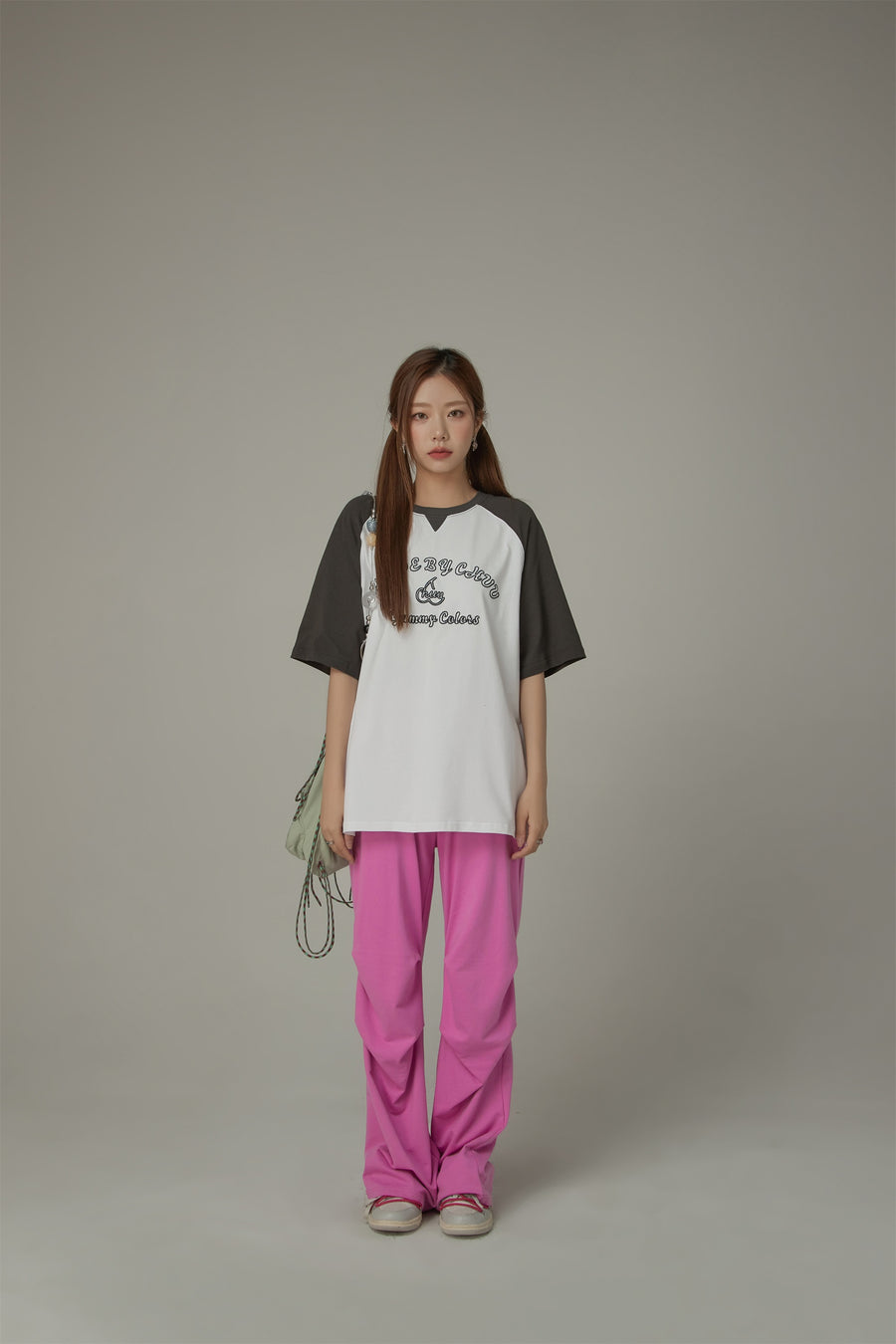 CHUU Color Blocked Yummy Colors Loose Fit T-Shirt