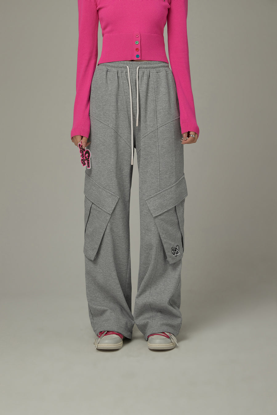 CHUU Elastic Waist Pocket Sweatpants