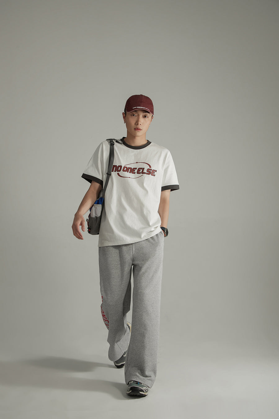 CHUU Side Leg Logo Jogger Pants