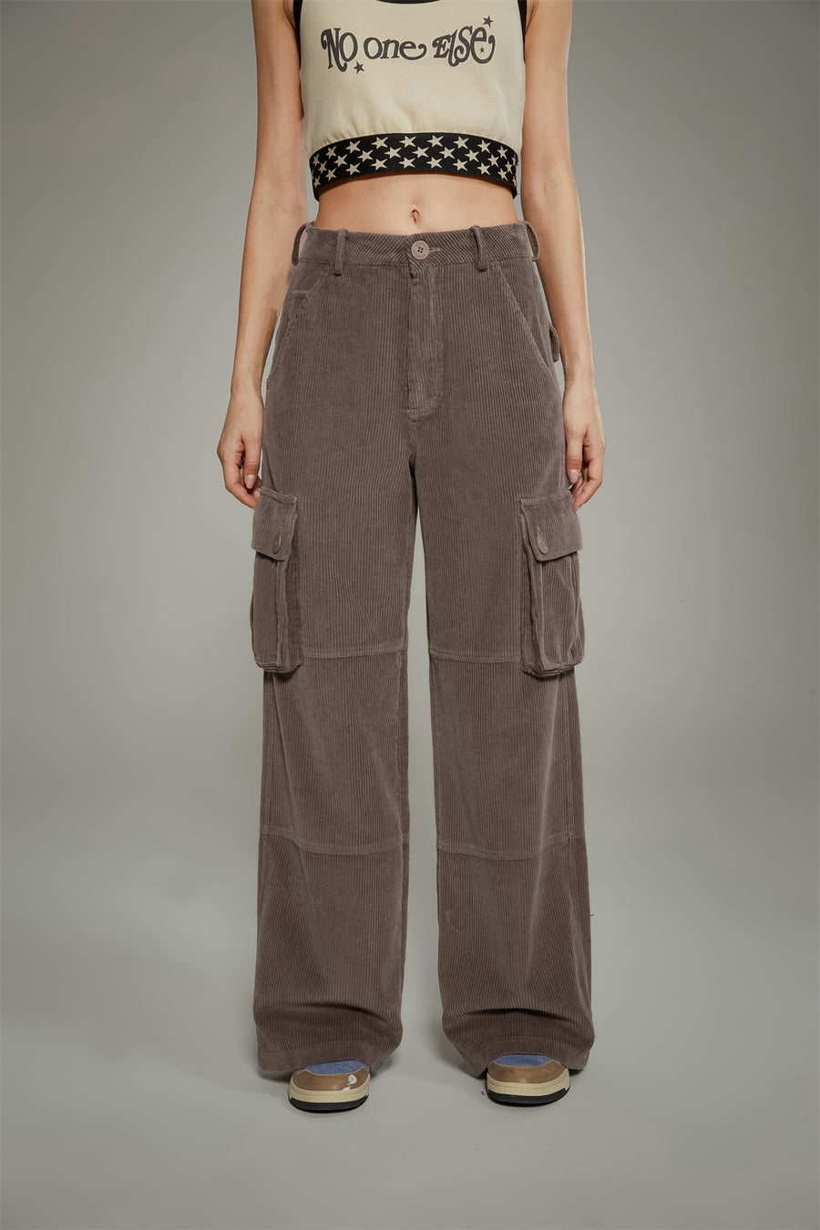 CHUU Corduroy Cargo Pants