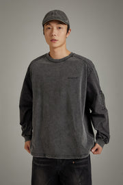 Washed Boxy Long Sleeve T-Shirt