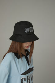 Chuu Lettering Cotton Bucket Hat