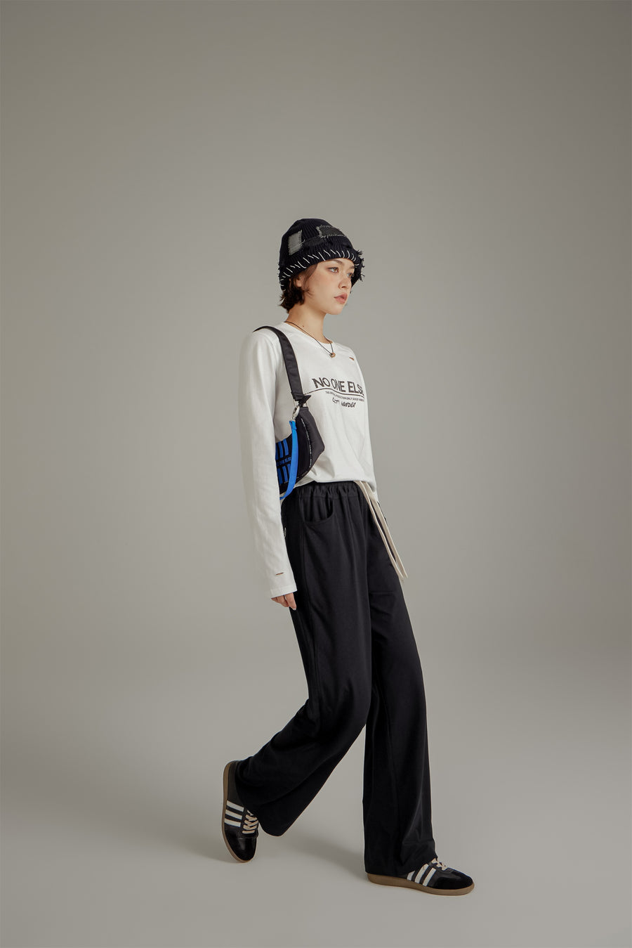 CHUU Banded Wide Leg Jogger Pants