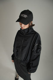 High Neck Pocket Jacket