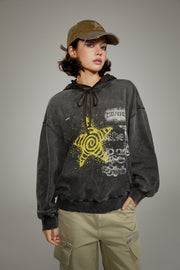 Spiral Star Rouge Sweatshirt