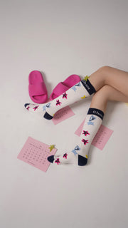 Star Heart Socks