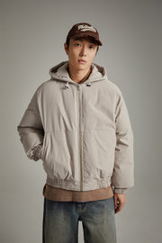 Hood Overfit Padded Jacket