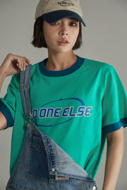 Noe Center Logo Color Loose Fit T-Shirt