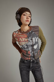 Color Vintage Slim T-Shirt