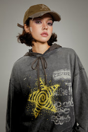 Spiral Star Rouge Sweatshirt