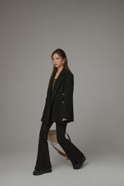 Daily Asymmetrical Blazer Jacket