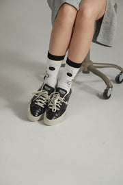 Mushroom Color High Socks