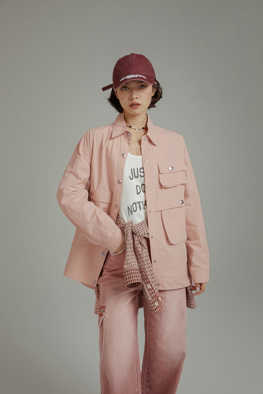 CHUU Colo Multi-Pocket Boxy Shirt Jacket