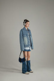 Denim Quilted Jacket