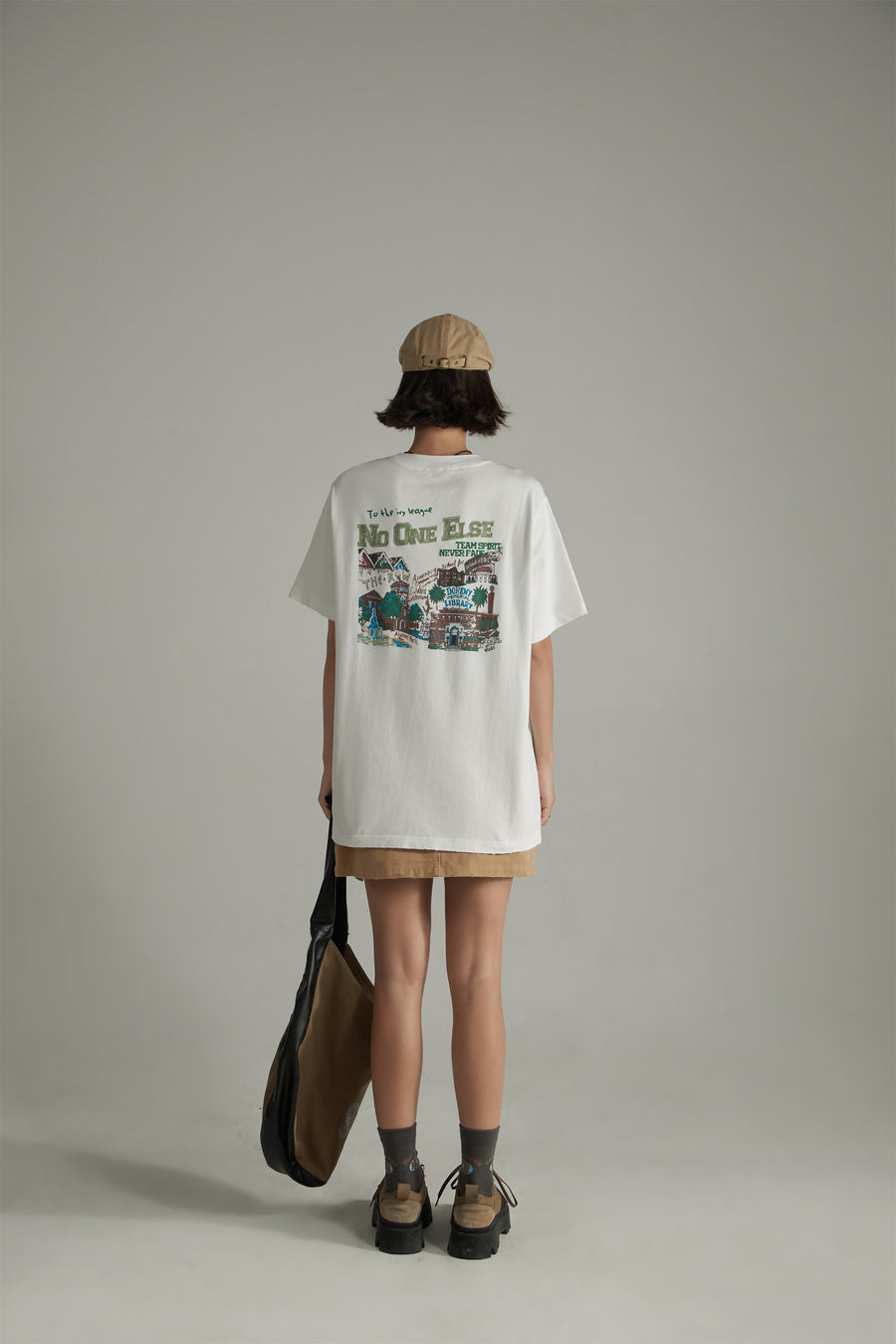 CHUU Cotton Loose-Fitting T-Shirt