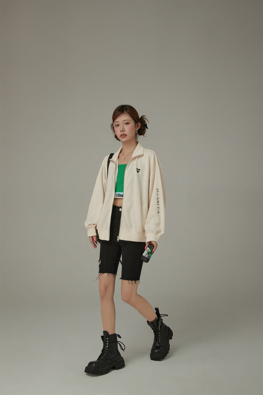 CHUU Sporty Zip-Up Loosefit Jacket