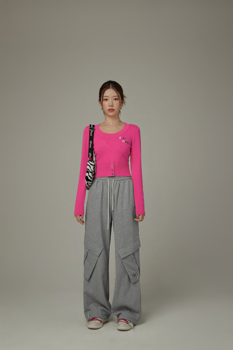 CHUU Elastic Waist Pocket Sweatpants