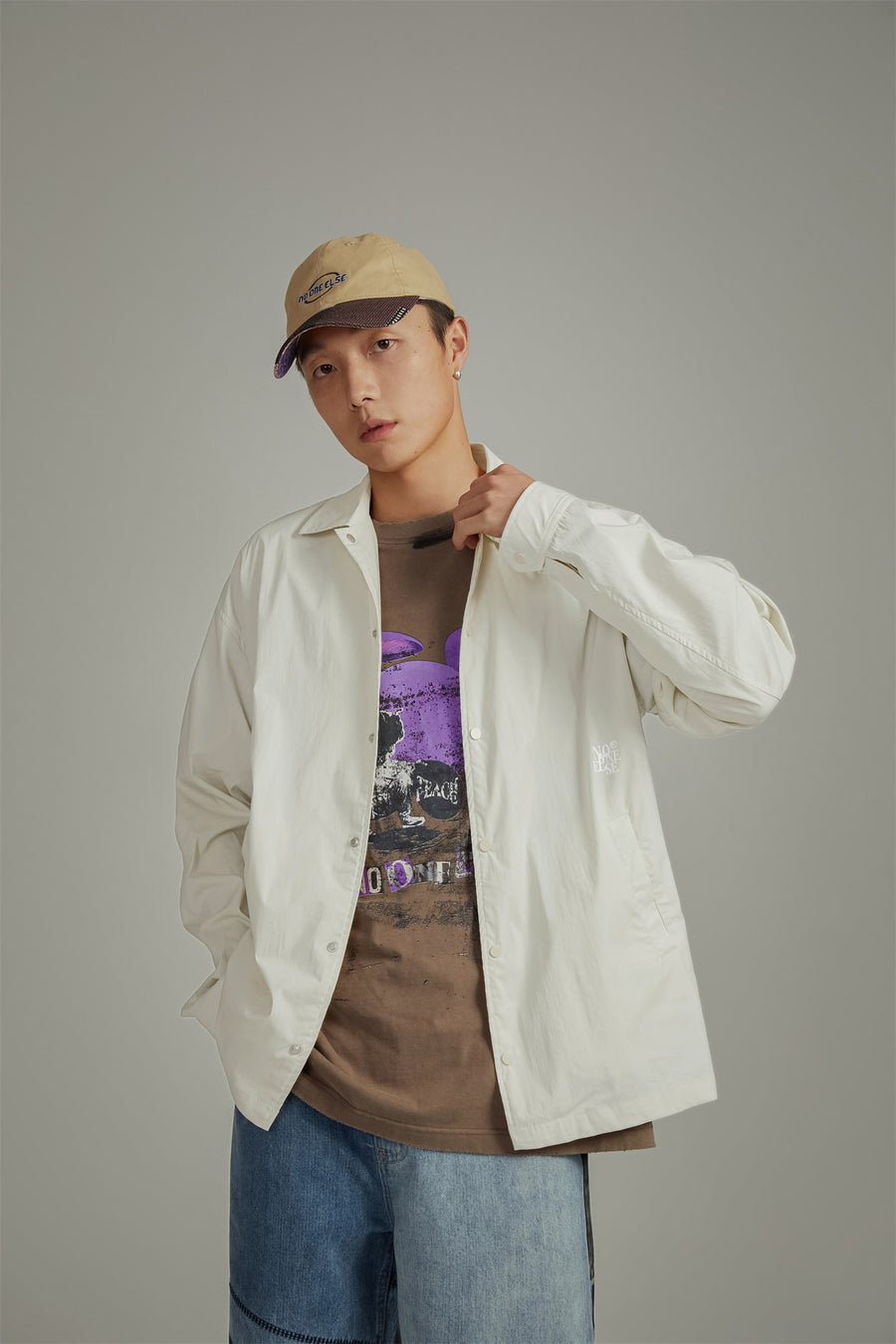 CHUU Basic Solid Overfit Shirt