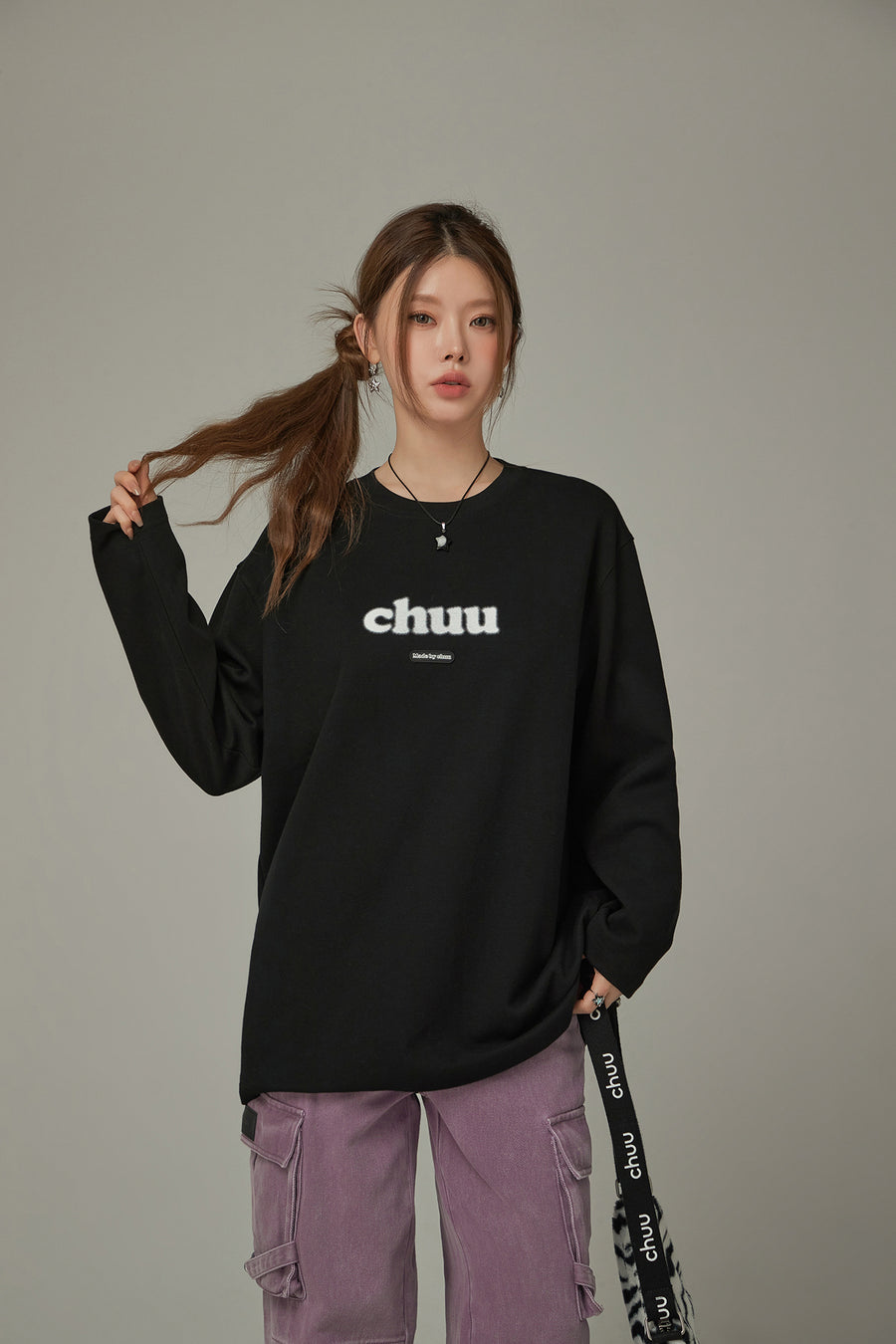 CHUU Basic Boxy Color T-Shirt