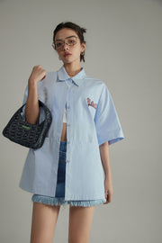 Cotton Loose-Fitting Daily Shirt