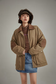 Corduroy Collar Jacket