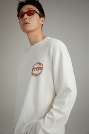 Mushroom Printed Boxy T-Shirt