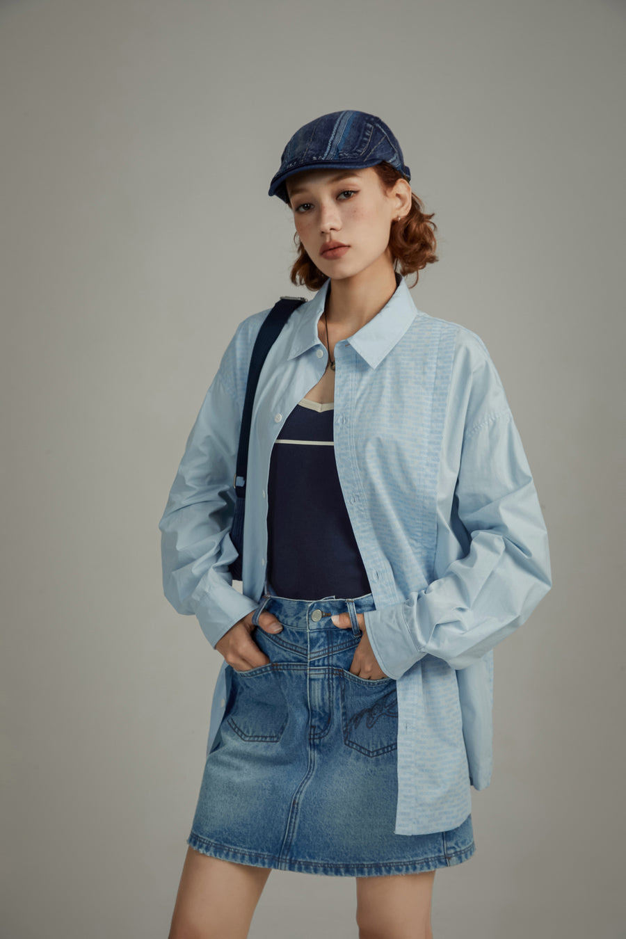 CHUU Basic Color Loose Fit Shirt