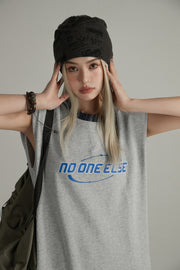 Noe Center Logo Sleeveless T-Shirt Dress