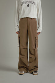 Basic Wide Cargo Pants