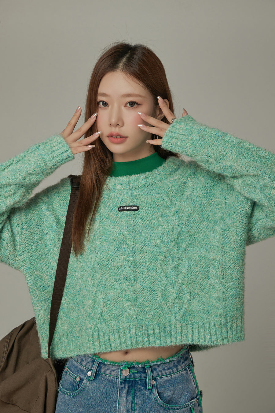 CHUU Twisted Loose Fit Knit Sweater